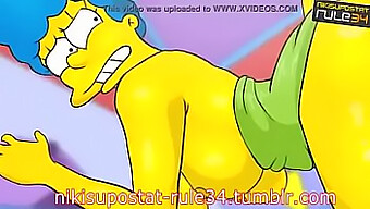 Pornographic Video Featuring The Simpsons With Large Female Buttocks And Rear Ends